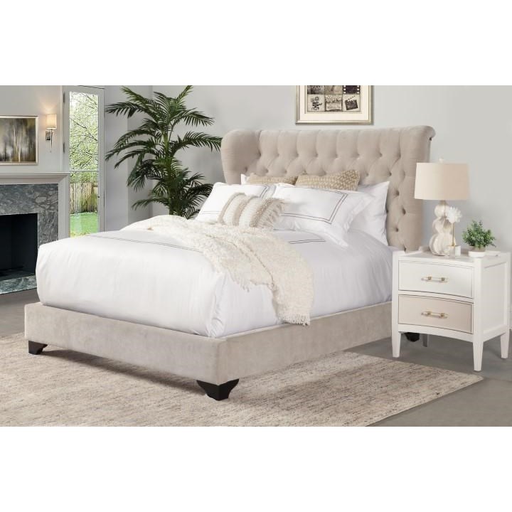 Chloe shop upholstered bed